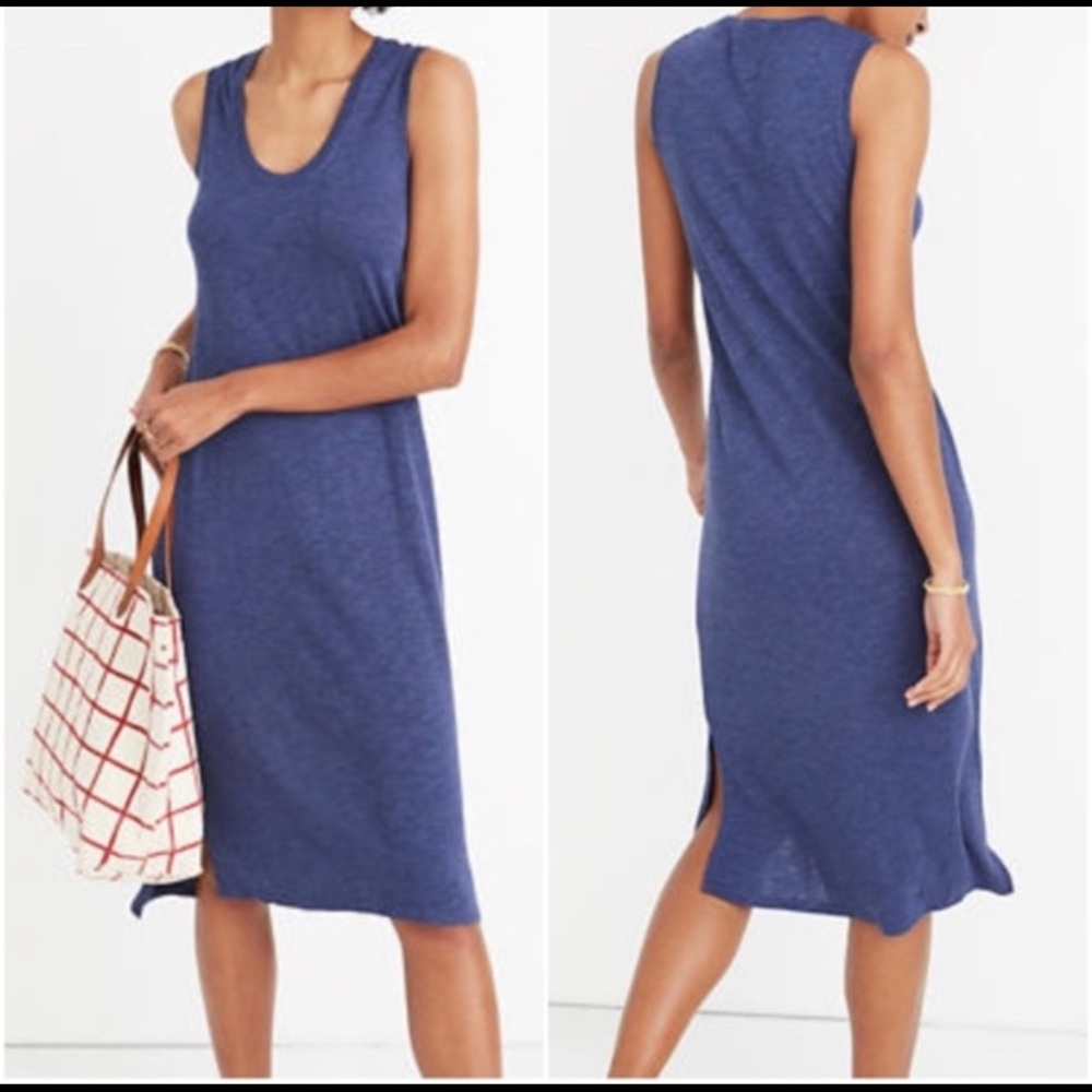 Madewell Jersey T Shirt Summer Sleeveless Dress